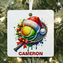 Search for tennis christmas tree decorations Watercolor