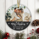 Search for rustic christmas tree decorations Family name and year