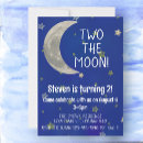 Search for 2nd two the moon birthday invitations Two year old