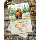 Search for mama bear invitations Woodland