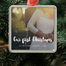 Search for couple first christmas tree decorations Typography