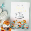 Search for whimsical baby girl shower invitations Flowers