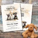 Search for puppy shower invitations Whimsical