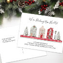 Search for holiday moving announcement postcards Watercolor