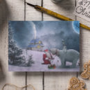 Search for polar bear christmas cards Vintage