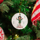 Search for elf in christmas tree decorations Funny