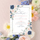 Search for light blue and gold wedding invitations For her