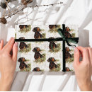 Search for dog greeting gift wrap Vintage