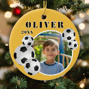 Search for boys soccer christmas tree decorations Player