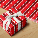 Search for red and white striped wrapping paper Modern
