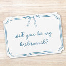 Search for dusty blue bridesmaid cards Elegant