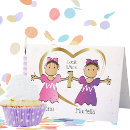 Search for twins 1st birthday cards For kids