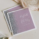 Search for lilac wedding napkins Chic