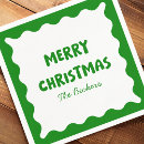 Search for retro christmas napkins Trendy
