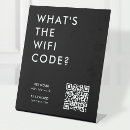 Search for wifi password signs Black
