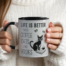 Search for life better mugs Black