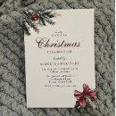 Search for vintage christmas invitations Floral