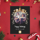 Search for black christmas cards Black and gold