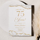 Search for elegant 75th birthday invitations Cheers to 75 years