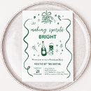 Search for whimsical christmas invitations Hand drawn