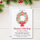 Search for gingerbread christmas invitations Cookie exchange
