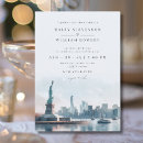 Search for city skyline invitations Statue of liberty