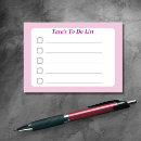 Search for checklist post it notes Pink