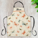 Search for butterflies aprons Watercolor