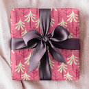 Search for pink christmas tree wrapping paper Winter