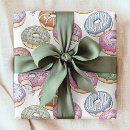 Search for doughnut wrapping paper Fun