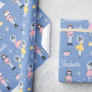 Search for pastel nutcracker wrapping paper Pattern