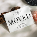 Search for business change of address postcards We have moved