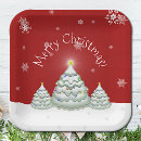 Search for christmas snow scene plates Snowflakes