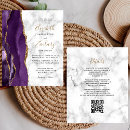 Search for purple paper invitations Trendy