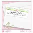 Search for customizeable return address labels For her