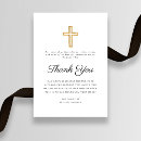 Search for religious funeral thank you cards Minimal