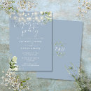 Search for light blue engagement party invitations String lights