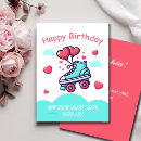 Search for roller skating birthday cards For kids