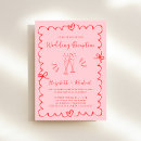 Search for red and pink wedding invitations Trendy