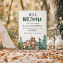 Search for deer birthday invitations Fox