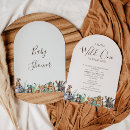 Search for wild baby shower invitations A little wild one