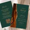 Search for green and gold invitations All in one