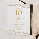 Search for 10th anniversary party invitations Cheers to 10 years