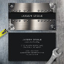 Search for masculine business cards Construction