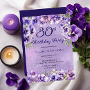 Search for winter 30th birthday invitations 30 years old