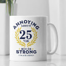 Search for 25 year anniversary mugs Funny