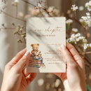 Search for a new chapter baby shower invitations Teddy bear