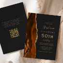 Search for orange and black birthday invitations Chic