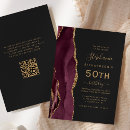 Search for black marble invitations Chic