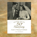 Search for anniversary welcome signs 50 years